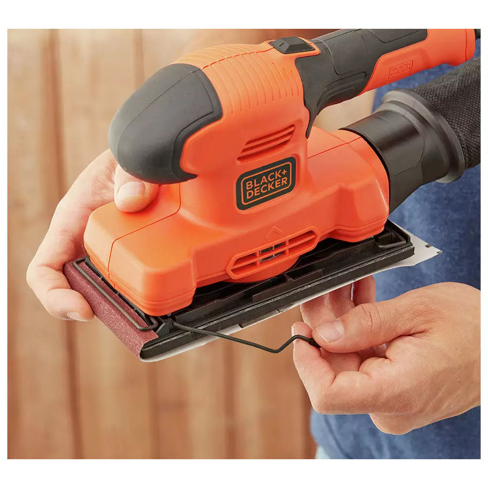Black & Decker 150W 240V 1/3 Sheet Sander | BEW220-GB