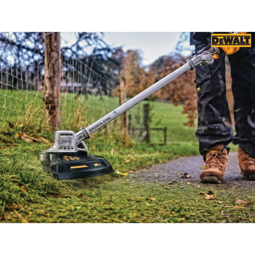 Dewalt XR Brushless Grass Strimmer Trimmer 18V includes 1 x 5.0Ah Battery | DCMST561P1