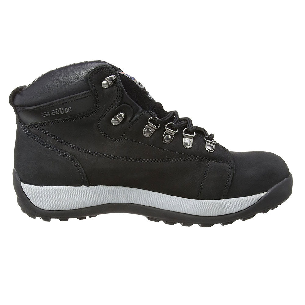 Portwest Steelite Mid Cut Nubuck Safety Boot SB HRO - Black