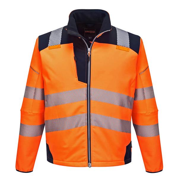 Portwest PW3 Hi-Vis Softshell XL Orange/Navy | T402ONRXL