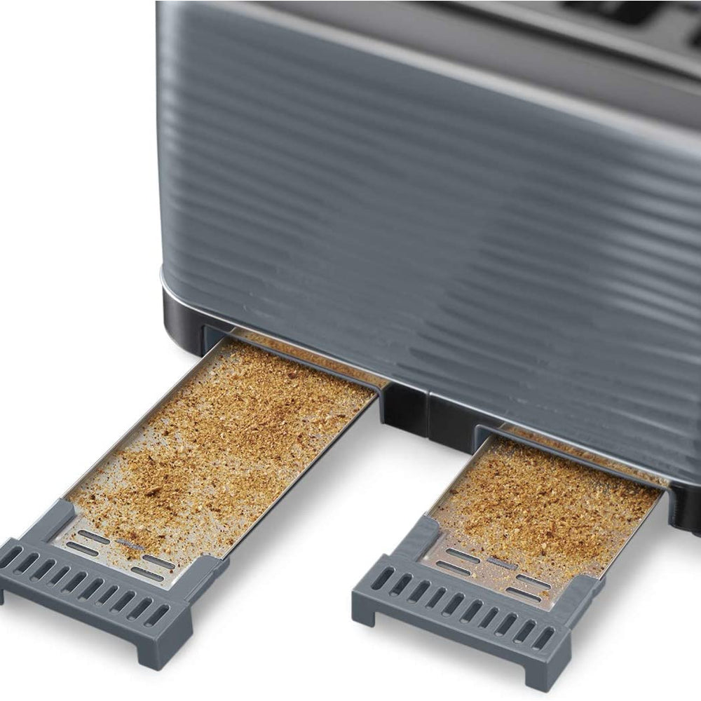 Russell Hobbs Inspire 4 Slice Toaster - Grey | 24383