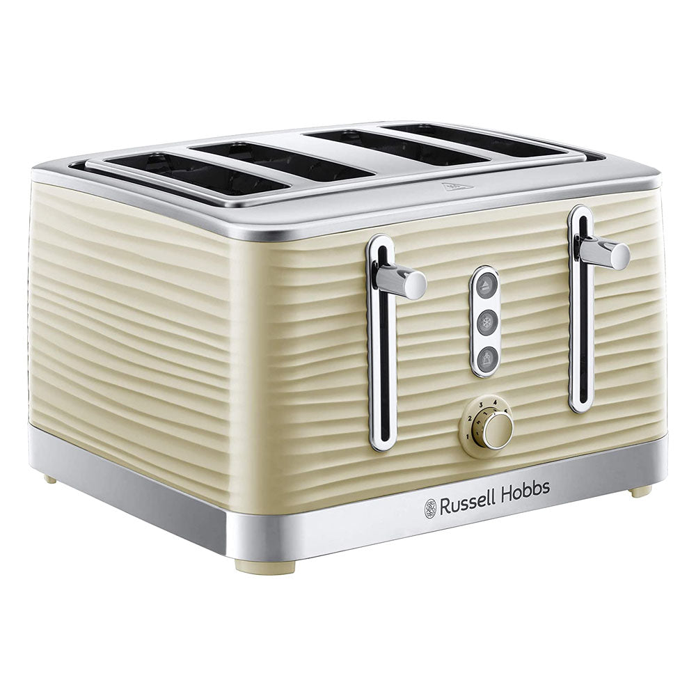Russell Hobbs Inspire 4 Slice Toaster - Cream | 24384