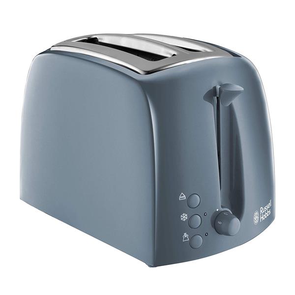 Russell Hobbs Textures 2 Slice Toaster - Grey | 21644
