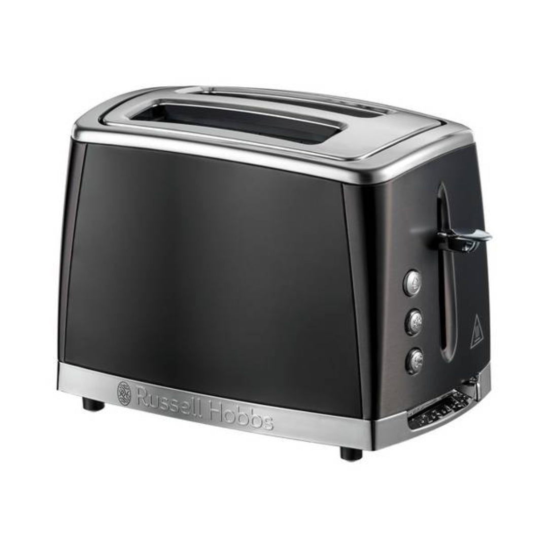 Russell Hobbs Luna 2 Slice Toaster - Matte Black | 26150