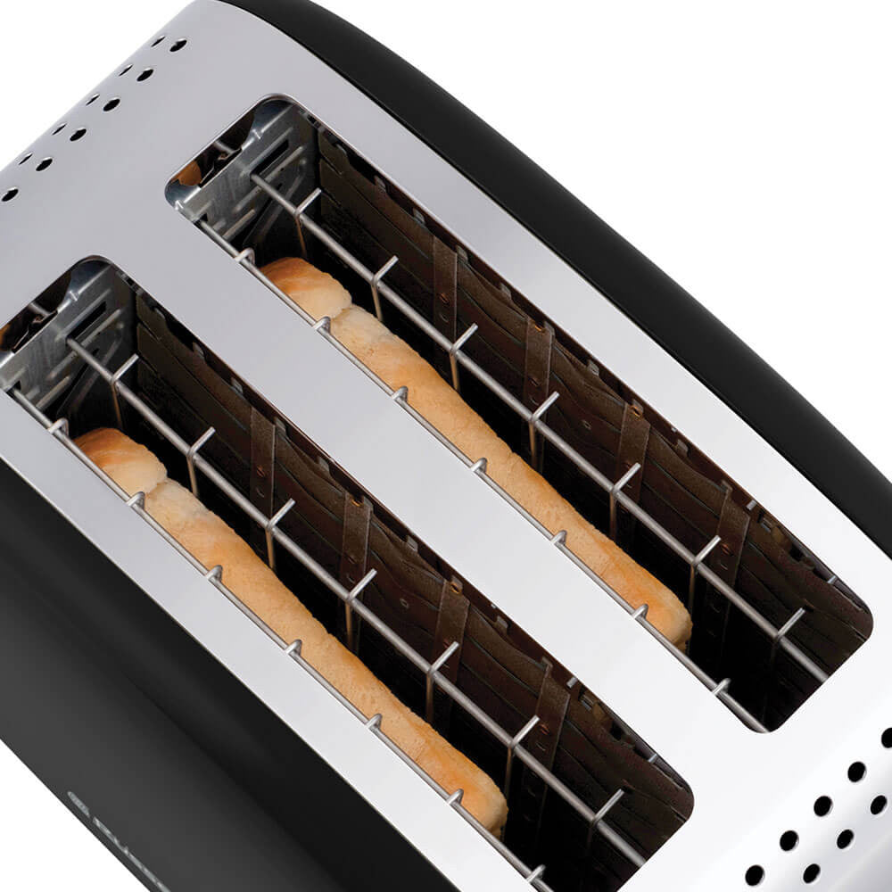 Russell Hobbs 2 Slice Toaster - Black / Stainless Steel | 26550
