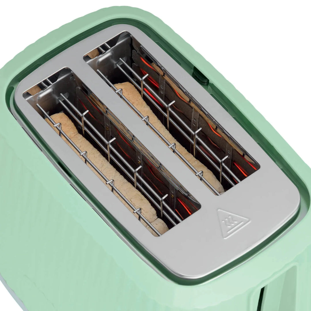 Russell Hobbs Eden 2 Slice Toaster - Pistachio Green | 27374