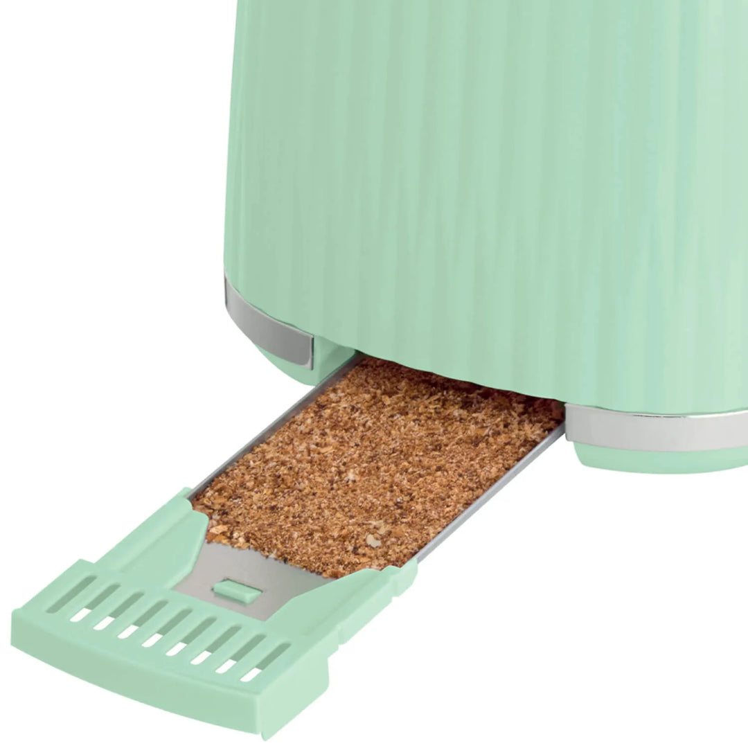 Russell Hobbs Eden 2 Slice Toaster - Pistachio Green | 27374