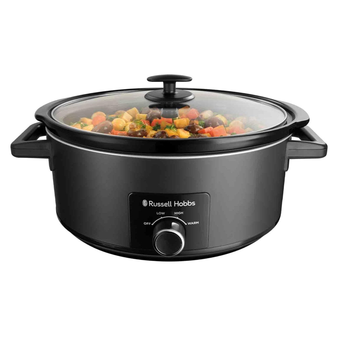 Russell Hobbs Slow Cooker 7 Litre - Matte Black | 27720