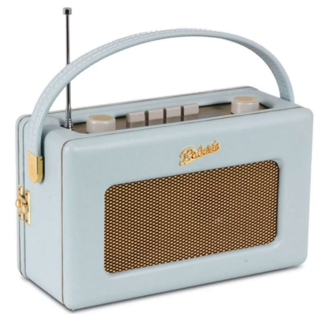 Roberts Revival Retro Portable Radio FM AM - Duck Egg | R260DE