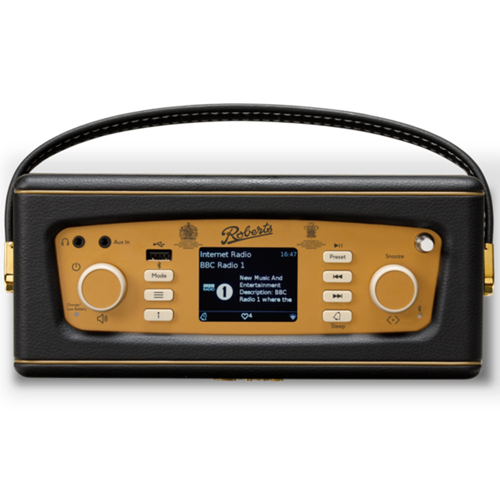 Roberts Revival iStream 3L DAB+/FM Internet Smart Radio with Bluetooth - Black | REV-ISTREAML