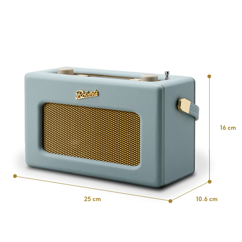 Roberts Revival Smart DAB+/FM Radio with Alexa - Duck Egg Blue | ISTREAMLDE