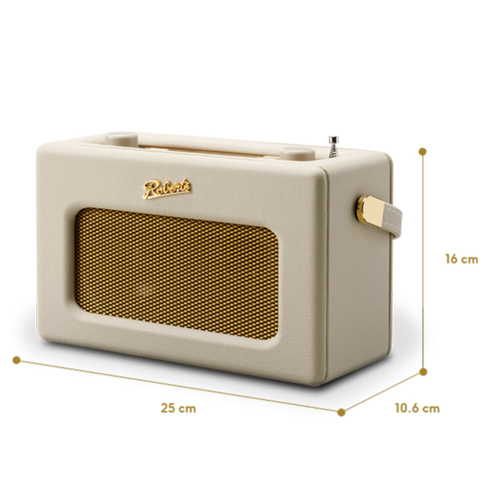 Roberts Revival iStream 3L DAB+/FM Internet Smart Radio with Bluetooth - Cream | REV-ISTREAMLPC