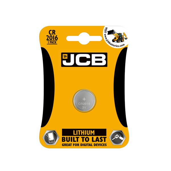 JCB CR2016 Button Cell Battery | 1737-04