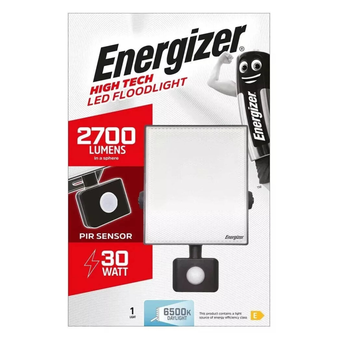 Energizer 30W LED Floodlight with PIR | 1812-04