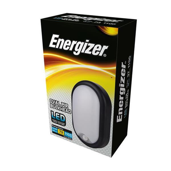 Energizer 15W LED Oval Bulkhead with PIR | Motion Sensor