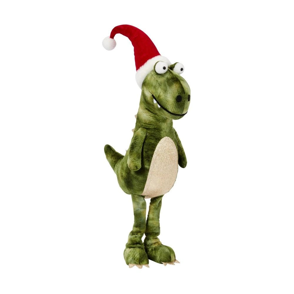 Three Kings Sir Raor-A-Lot Green Festive Dino Christmas Decoration - Humongous | 2531550