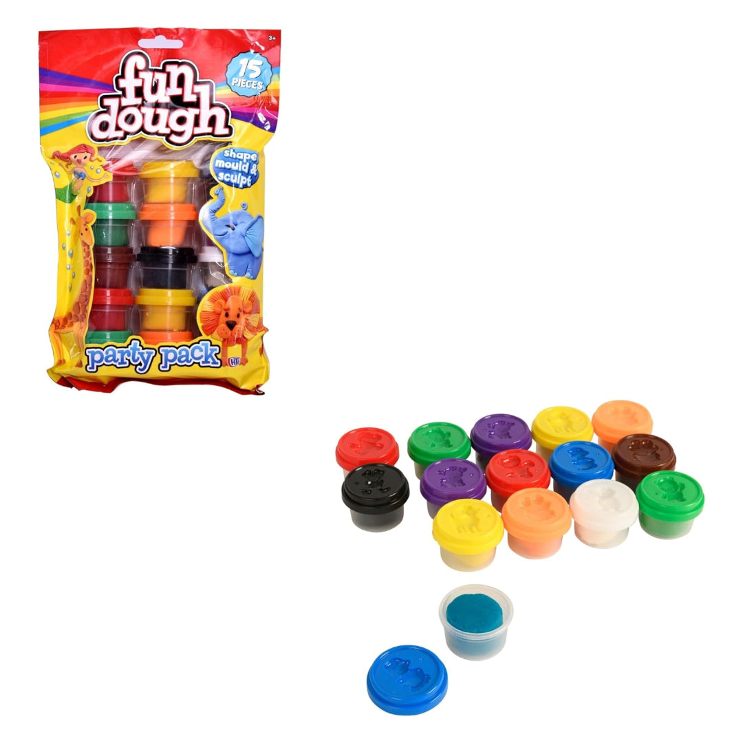 HTI Fun Play Dough Party Pack 15 Pots | 1374125.00