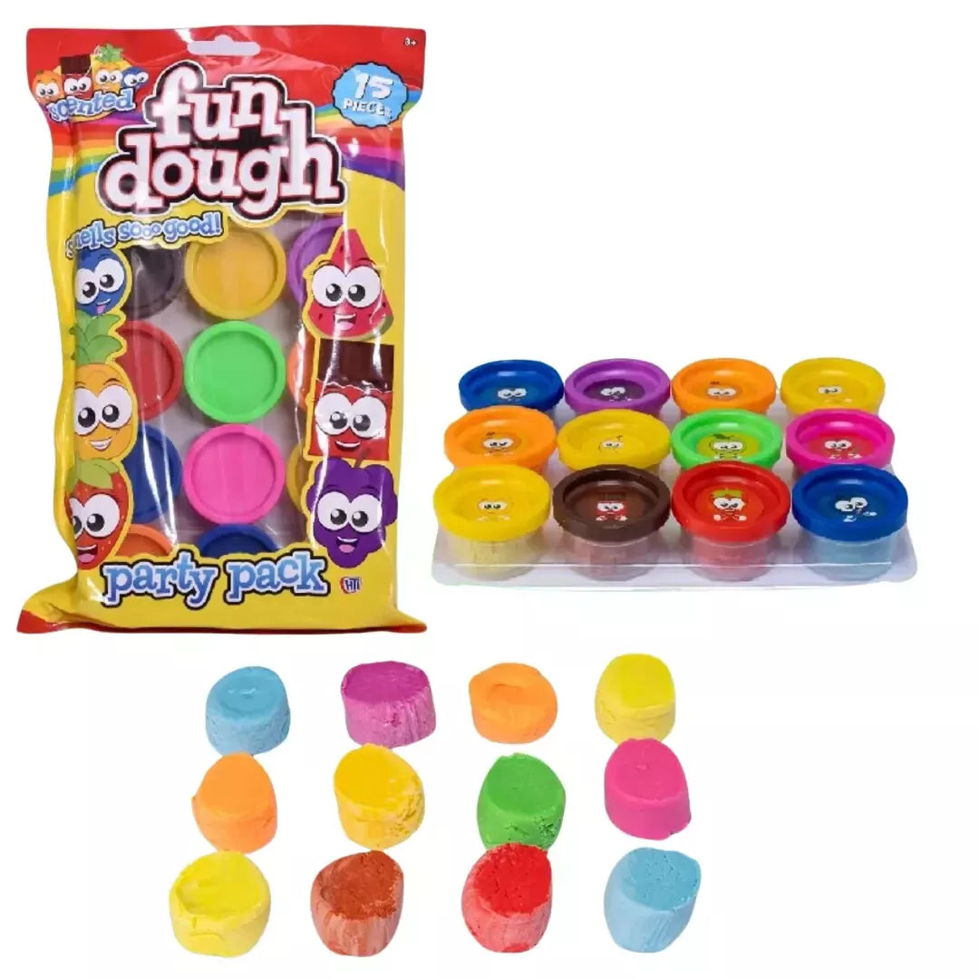 HTI Fun Dough Scented Play Dough Party Pack 12 Pack | 1374887.V25