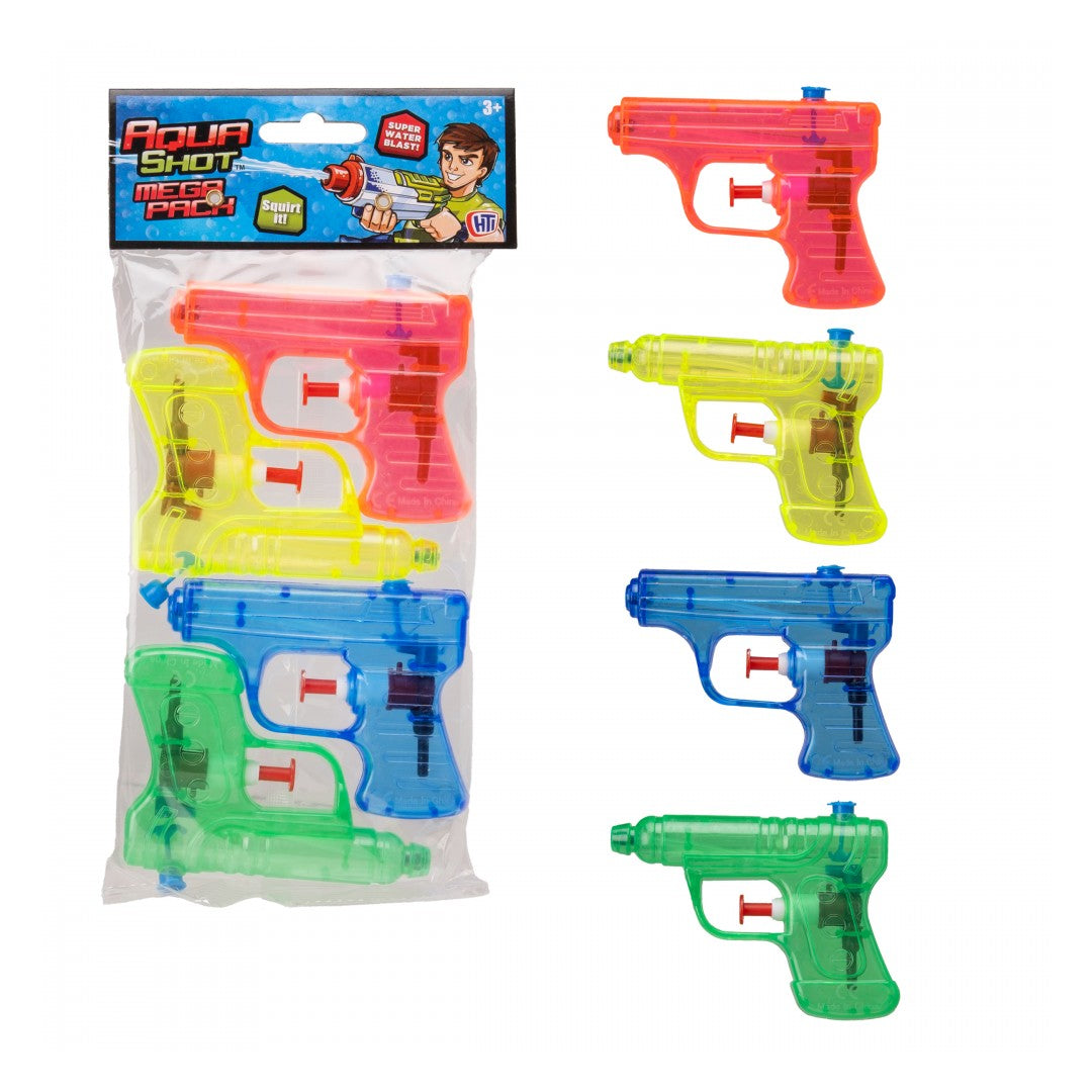 HTI Aqua Shot Mega Pack Water Blasters 4 Pack | 1376346.00