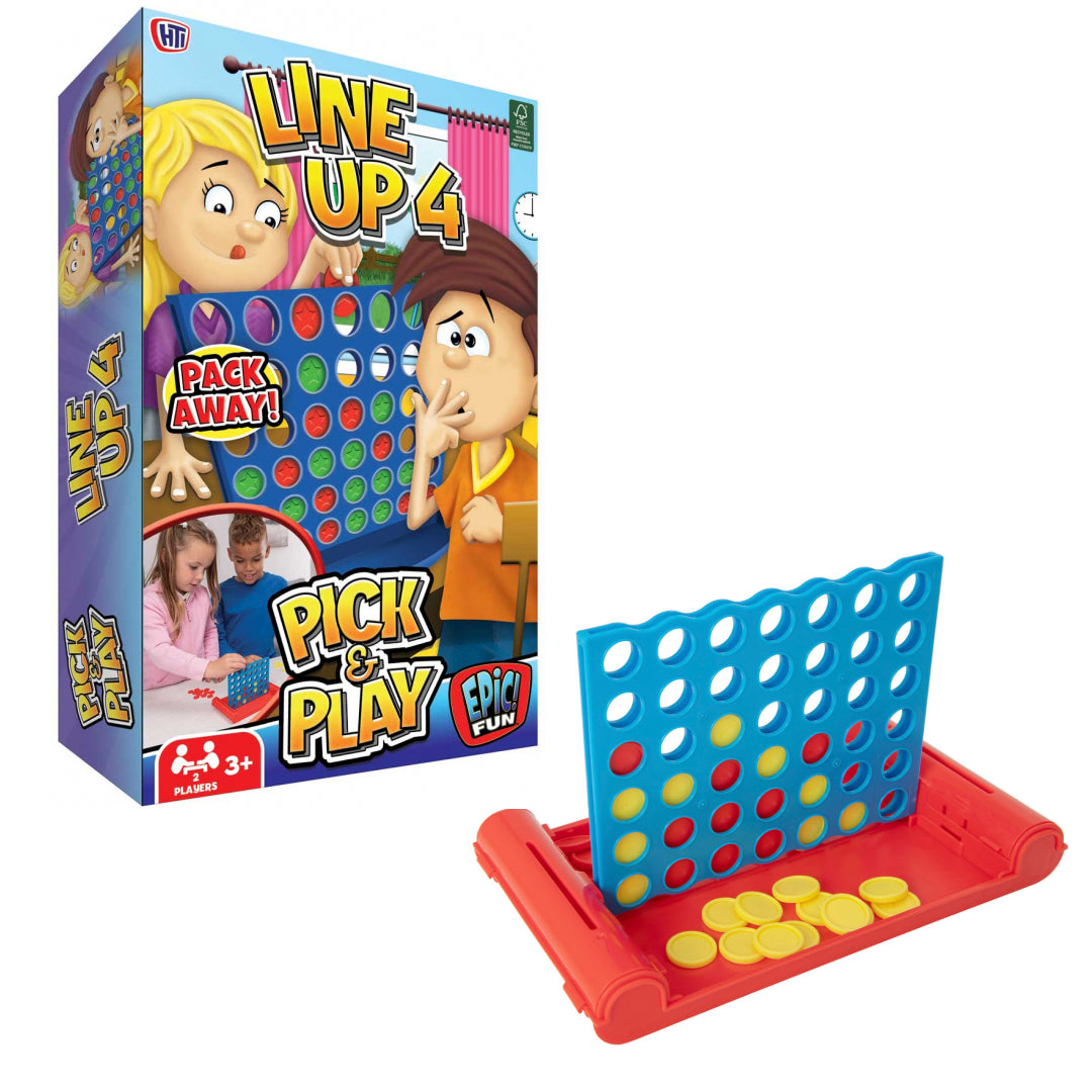 HTI Epic Fun Line Up 4 Pick and Play Game | 1376403.EX