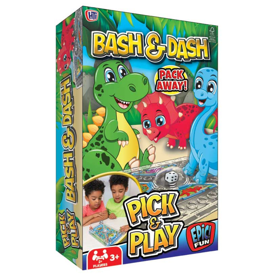 HTI Epic Fun Bash and Dash Dino Pick and Play Game | 1376407.EX