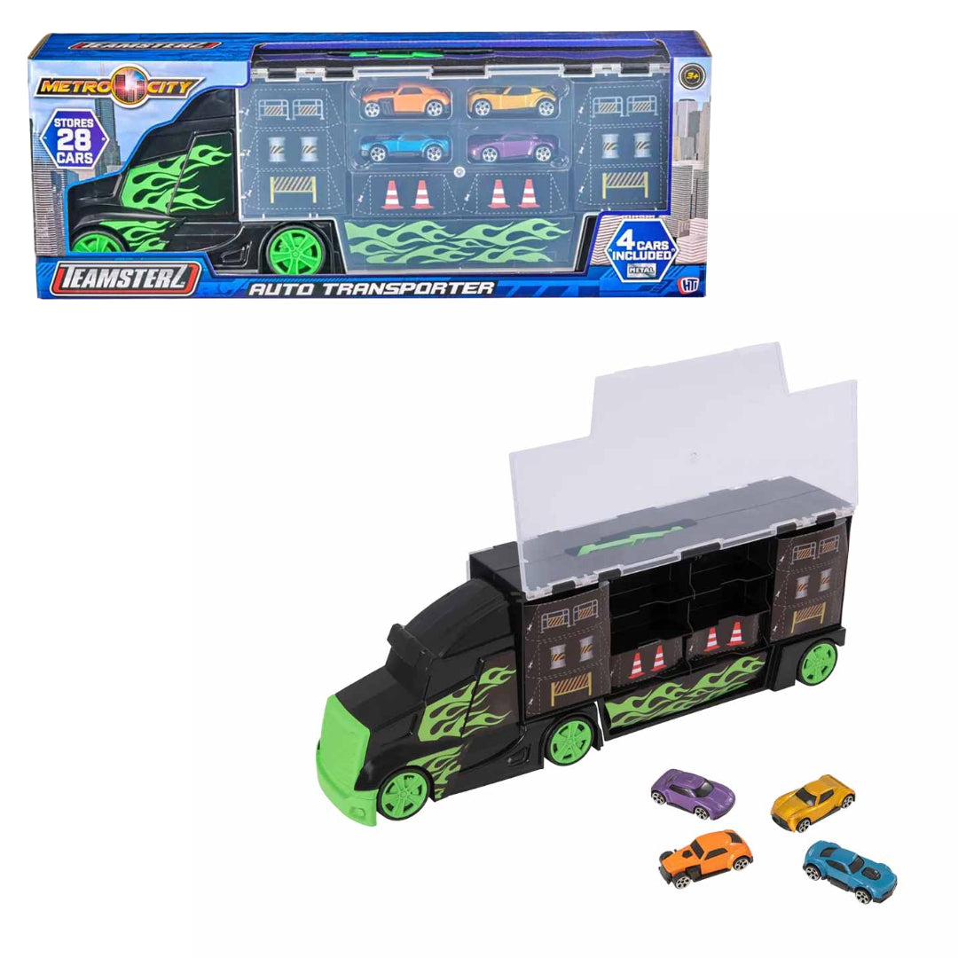 Teamsterz Metro City Medium Auto Transporter Lorry | 1417090.EX