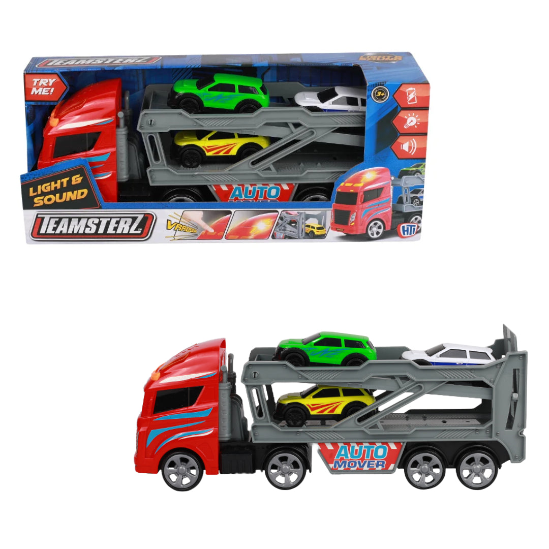 Teamsterz Lights and Sounds Car Transporter Toy | 1417366.EX