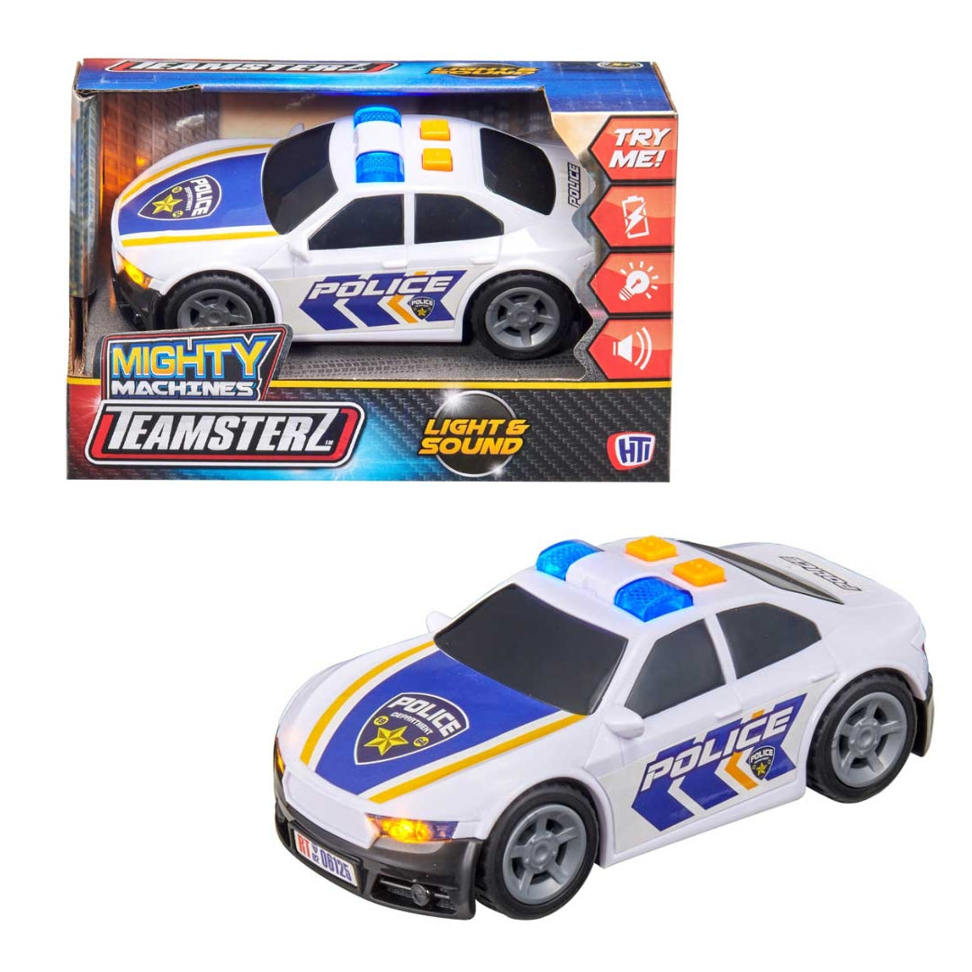 Teamsterz Lights and Sounds Police Car Toy | 1417454.EX