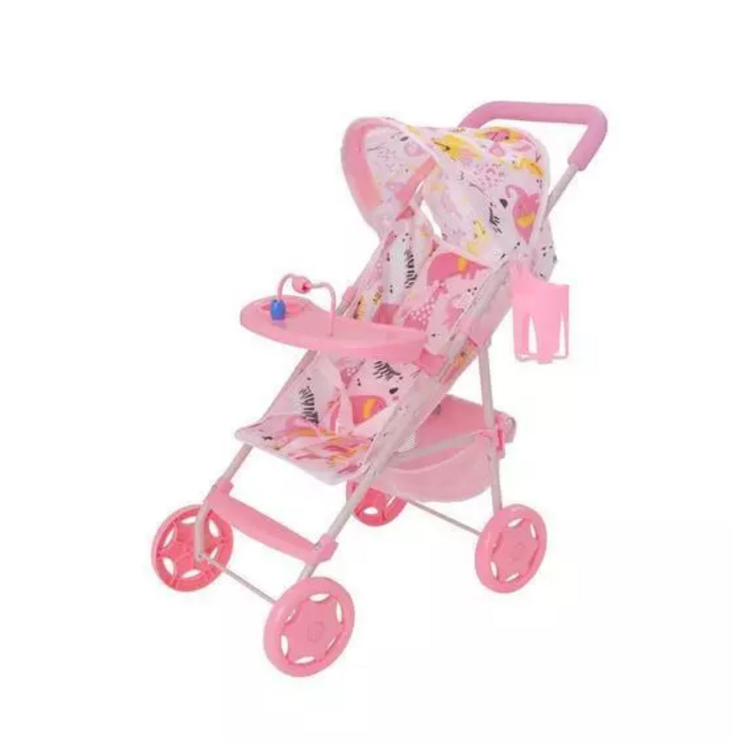 Baby Chic Baby Boo Playtime Pushchair - Pink | 1424072.EX