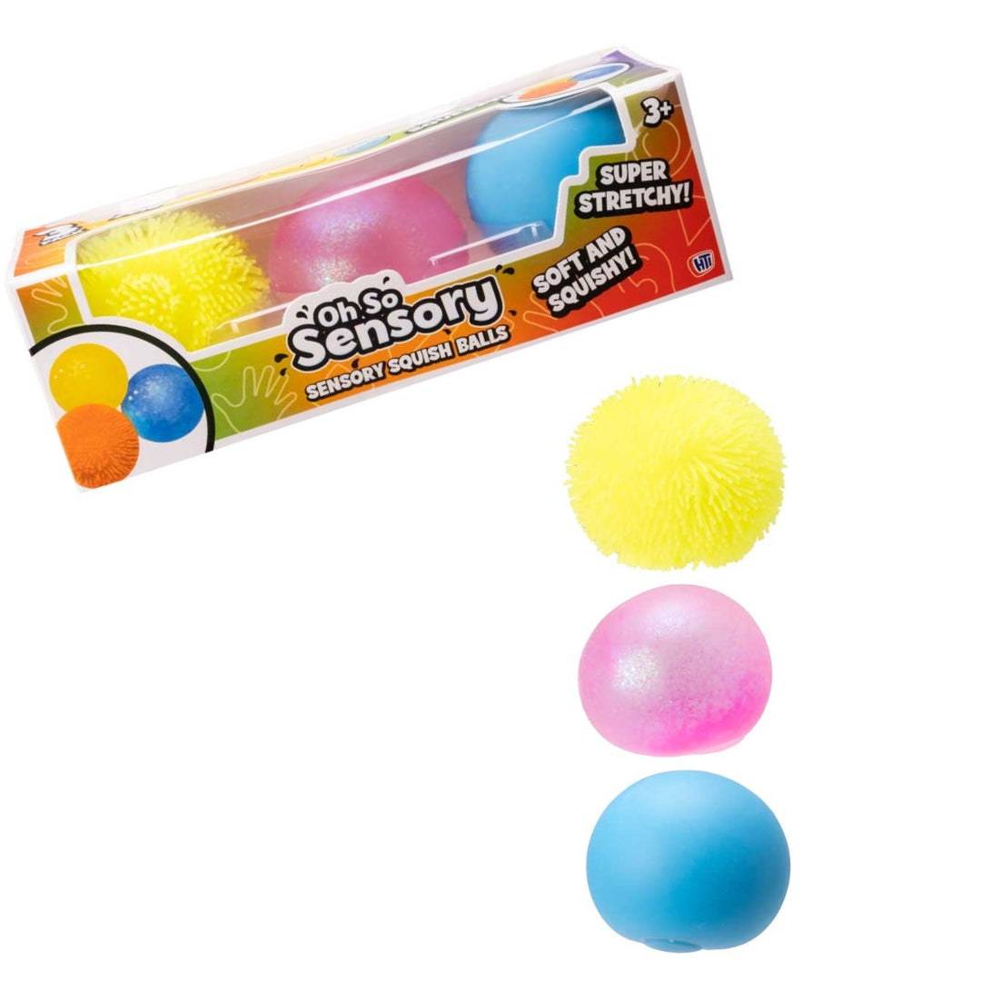 HTI Oh So Sensory Squish Balls 3 Pack | 1376695.00