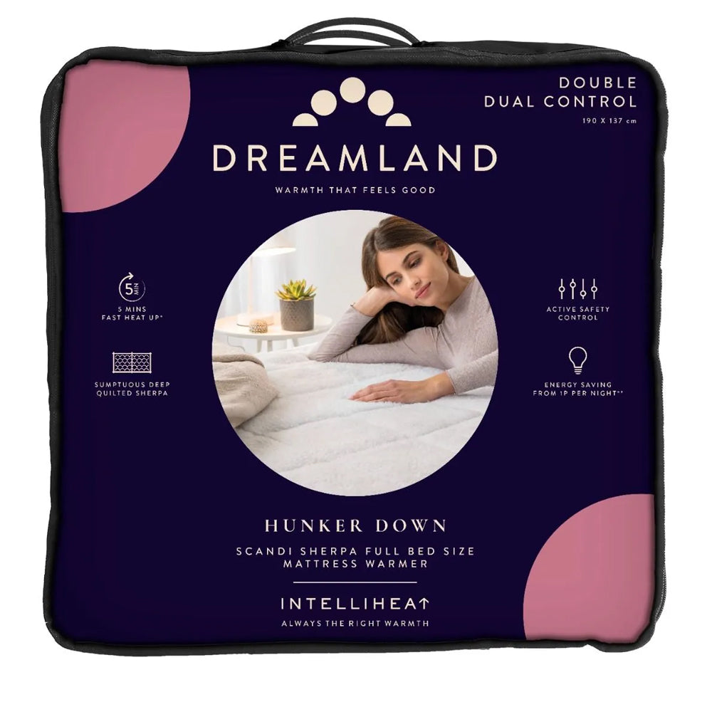 Dreamland Double - Scandi Dual Control Underblanket Electric Blanket | 16696C