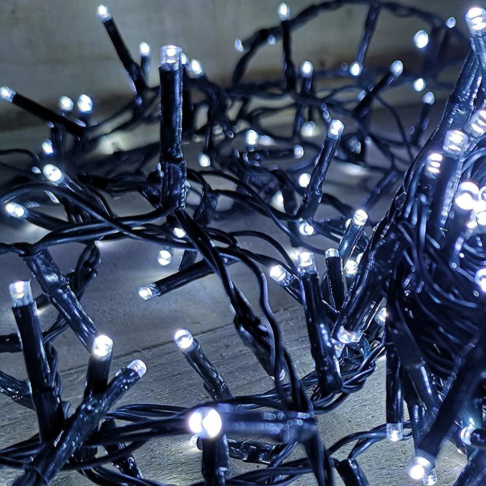 Premier 3000 Multi-Action Treebright Christmas Lights with Timer - White | FLV203072W