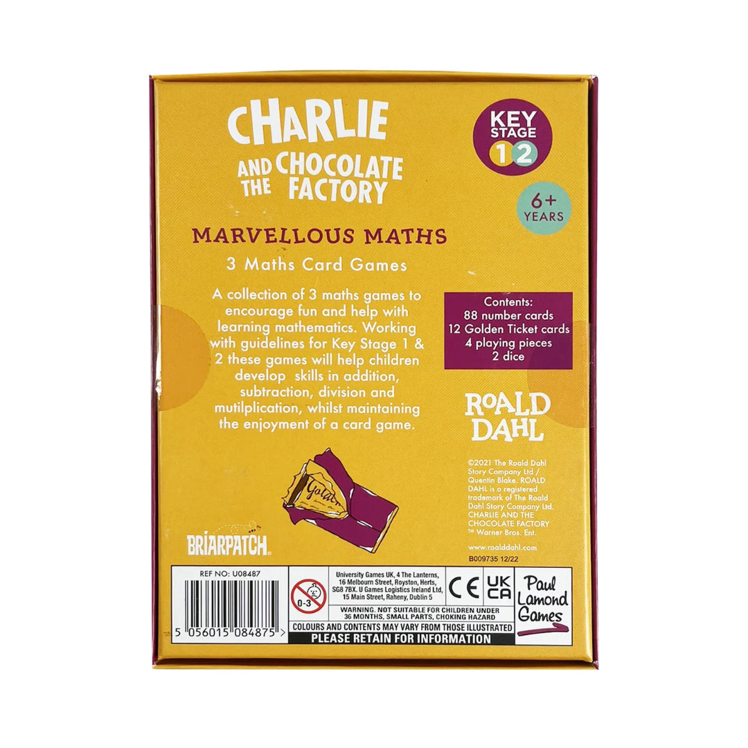 Roald Dahl Charlie and the Chocolate Factory Maths Educational Game | U08487