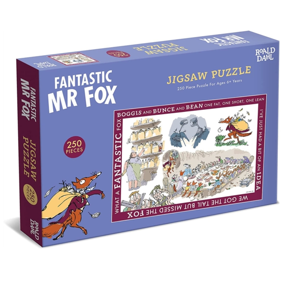 Roald Dahl Fantastic Mr Fox Jigsaw Puzzle 250 Piece