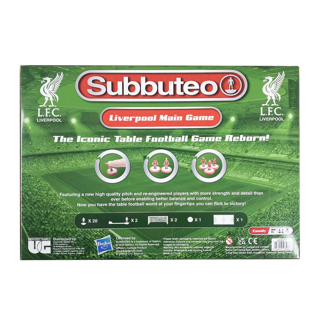 University Games Liverpool FC Subbuteo Main Game | U08577