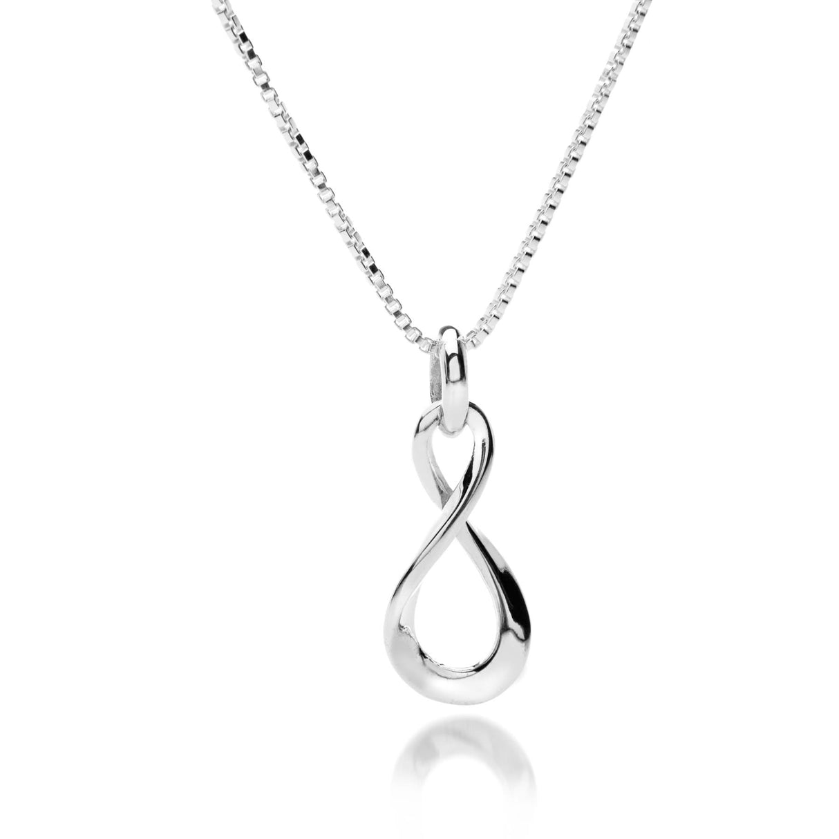 Sea Gems Origins Figure 8 Simple Pendant - Sterling Silver | 3506