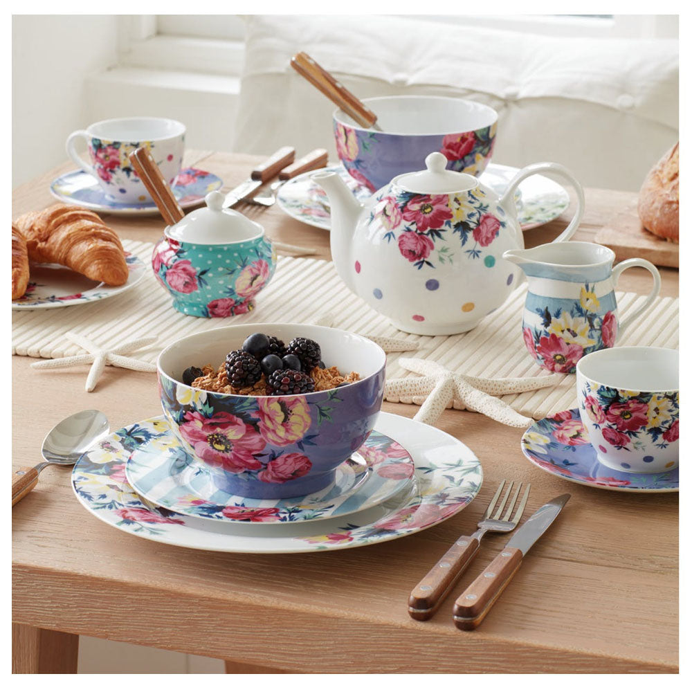 Mikasa Clovelly Porcelain 330ml Seafoam Green Conical Mug | MKCLOMUGMDOT