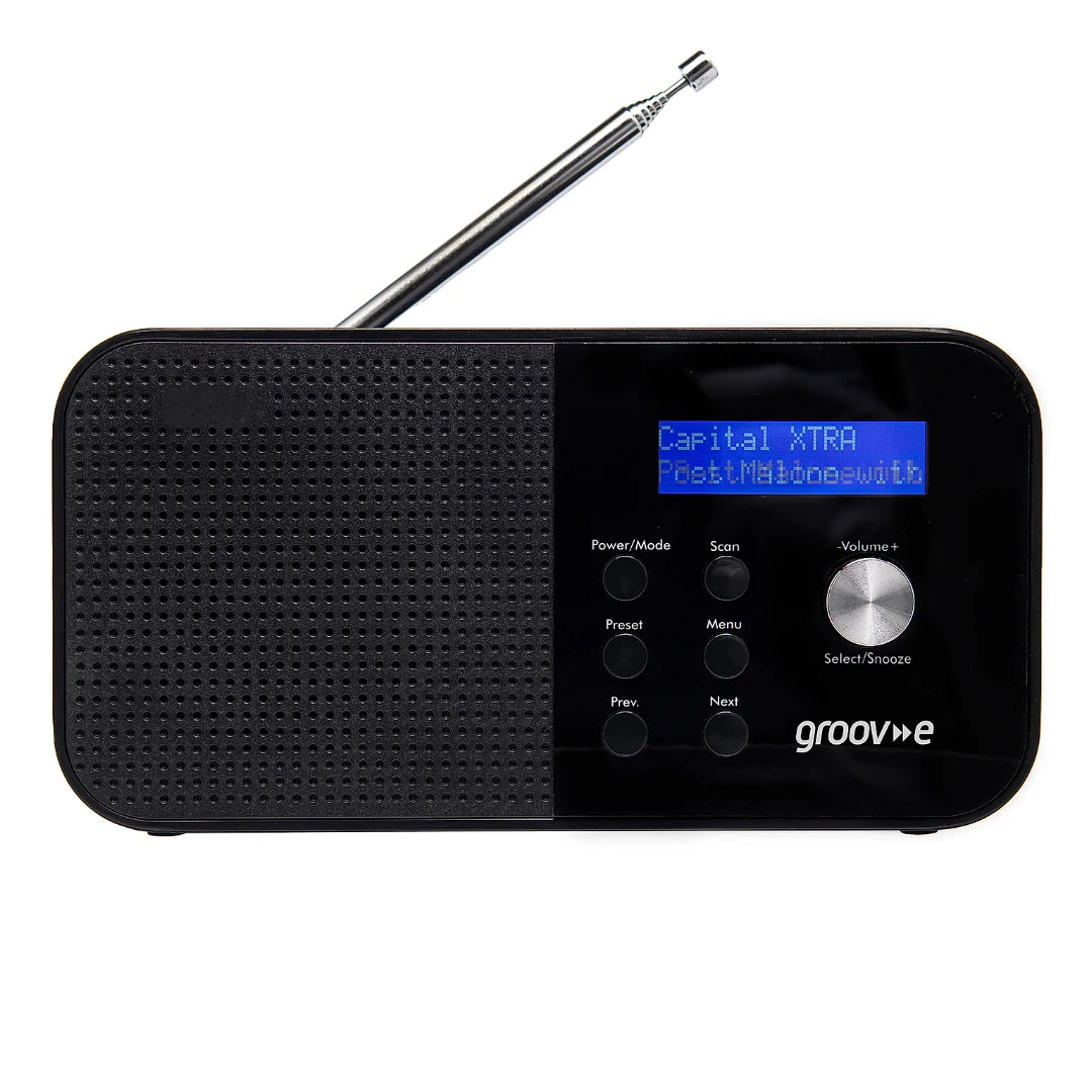 Groove Venice Portable DAB/FM Digital Radio with Bluetooth | GVDR04