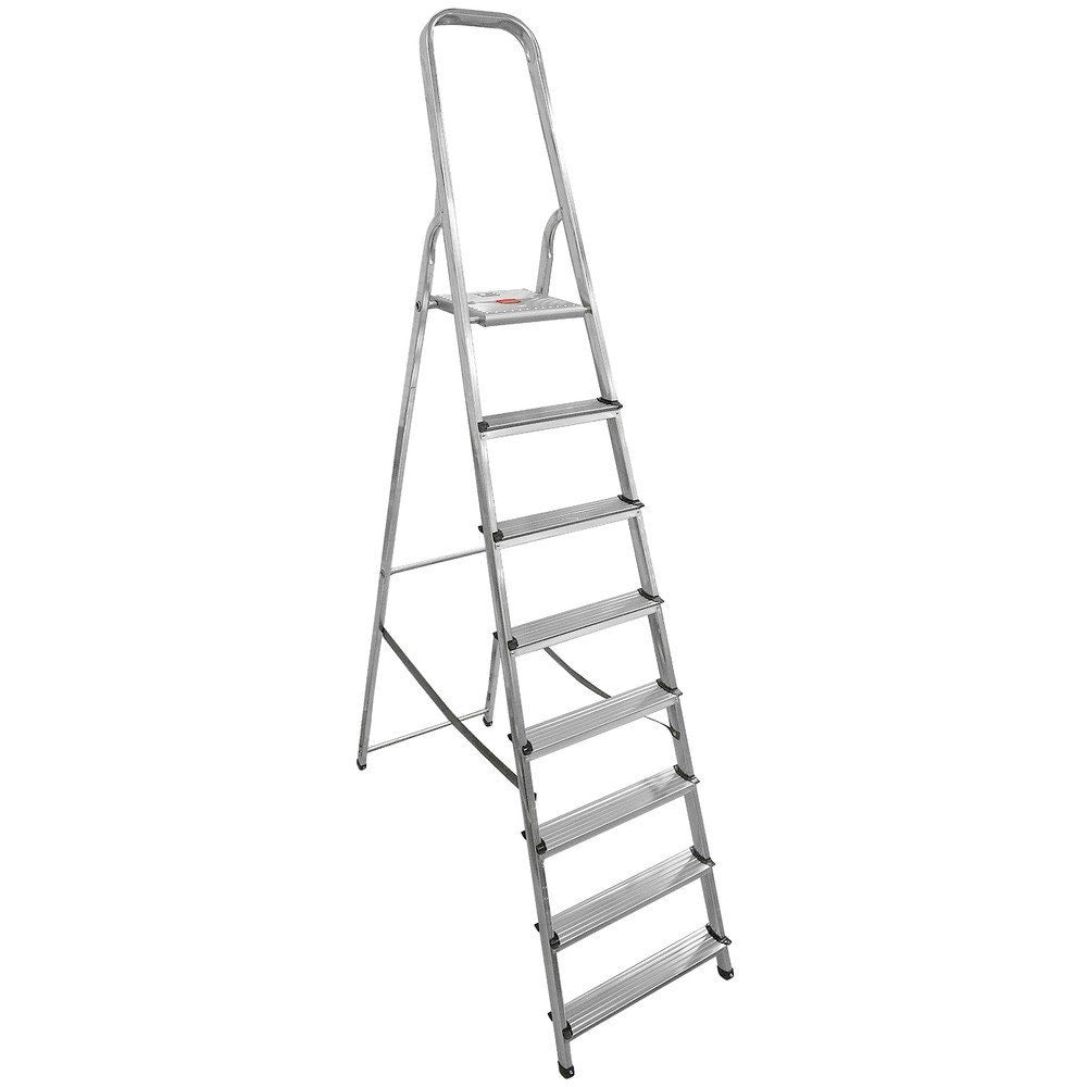 Protool 8 Step Aluminium Step Ladder | PTLD1078