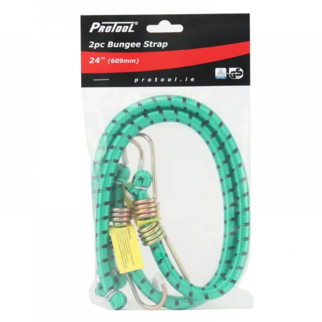 Protool 24" x 12mm Bungee Strap 2 Piece | 5004-34