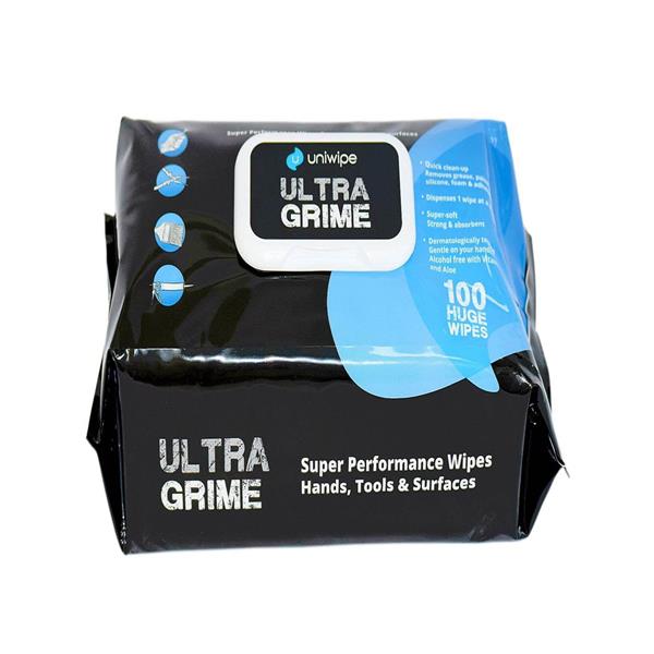 Uniwipe Ultra Grime Cleaning Wipes 100 Pack | Heavy Duty