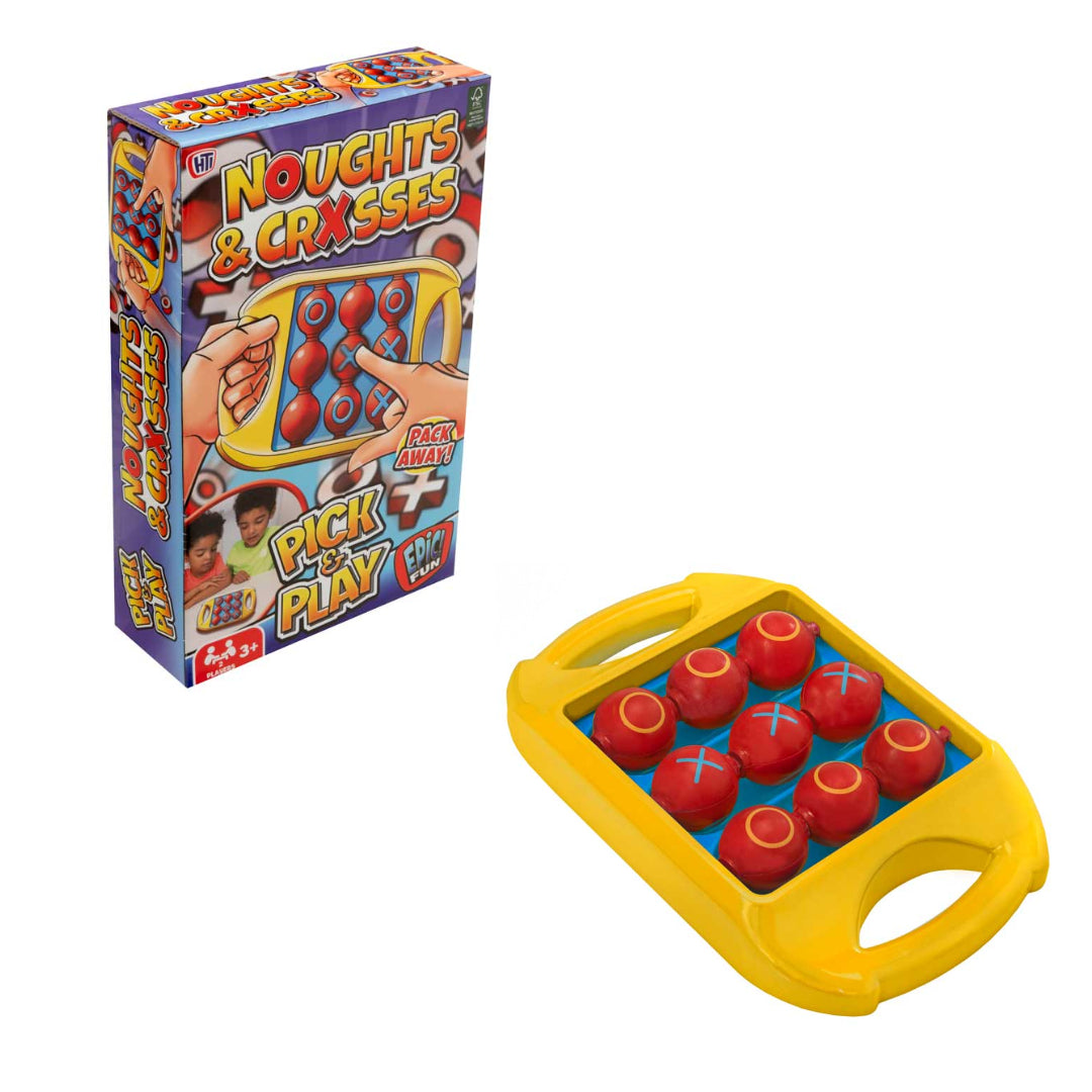 HTI Epic Fun Noughts and Crosses Pick and Play Family Game | 1100002.00