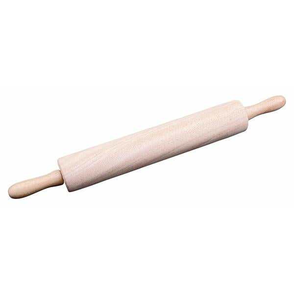 Steelex Wooden Rolling Pin 45cm | Baking Pastry Roller