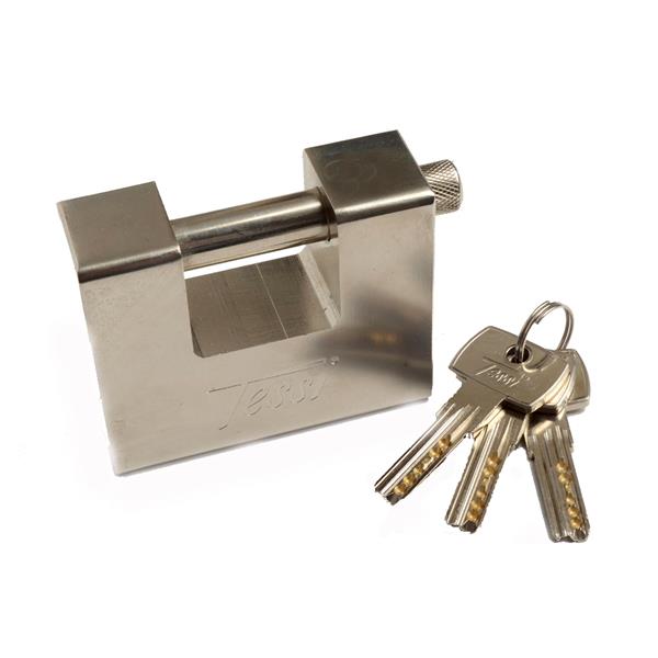 Tessi 85mm Steel Roller Shutter Padlock | Shutter Lock
