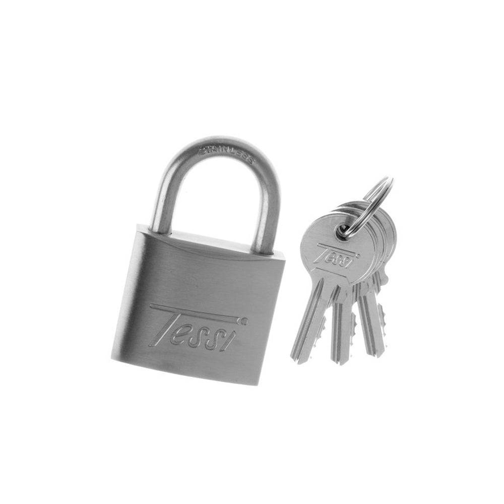 Tessi 60mm Stainless Steel Padlock | TELSS60