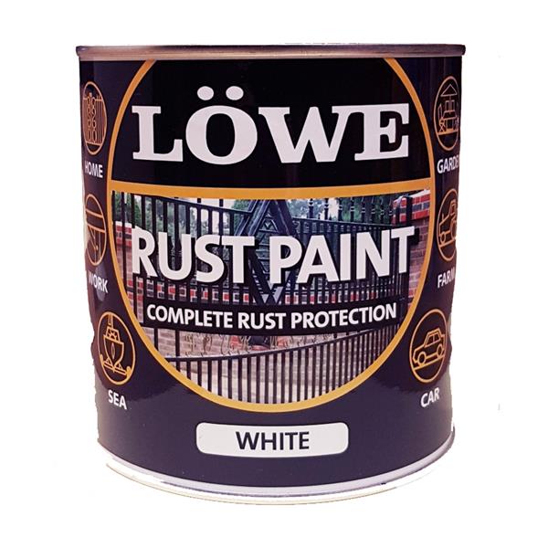 Lowe Rust & Metal Paint 2.5L - White | Direct to Rust