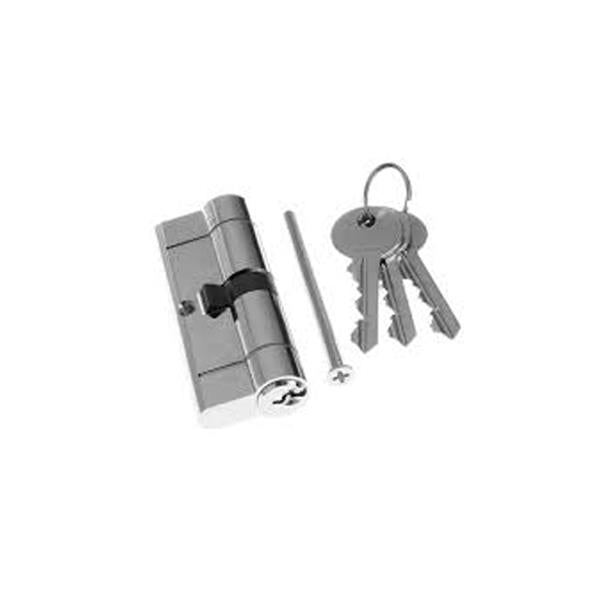 Tessi Snap Safe Euro Cylinder 30/30 - Chrome | Door Lock