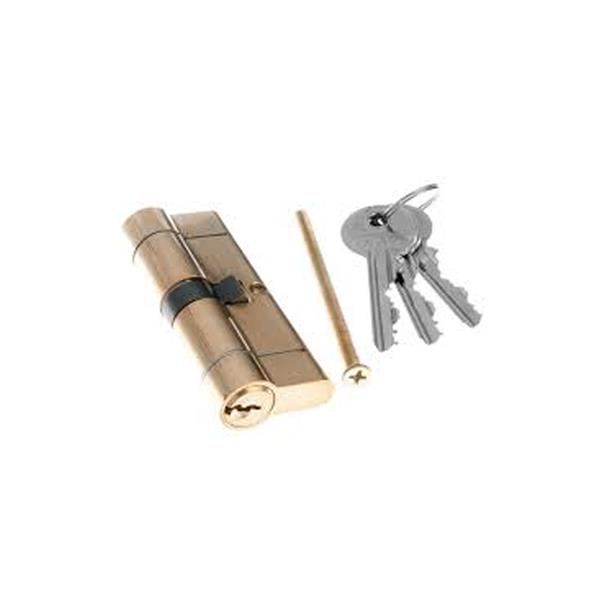 Tessi Snap Safe Door Cyclinder 35 / 45 - Brass | TKD3