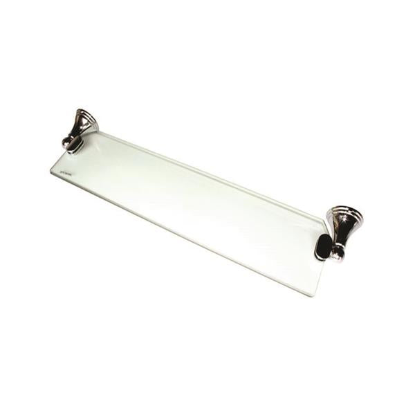 Tema Arno Chrome Glass Shelf | Bathroom Shelf Chrome