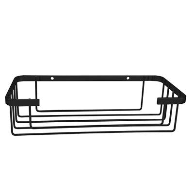 Tema Single Wire Basket for Shower - Black | TWW1COSB